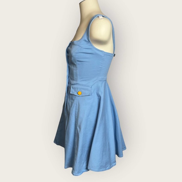 Color Me Courtney (0) Alle Utility Mini Skater Dress - Picture 3 of 10